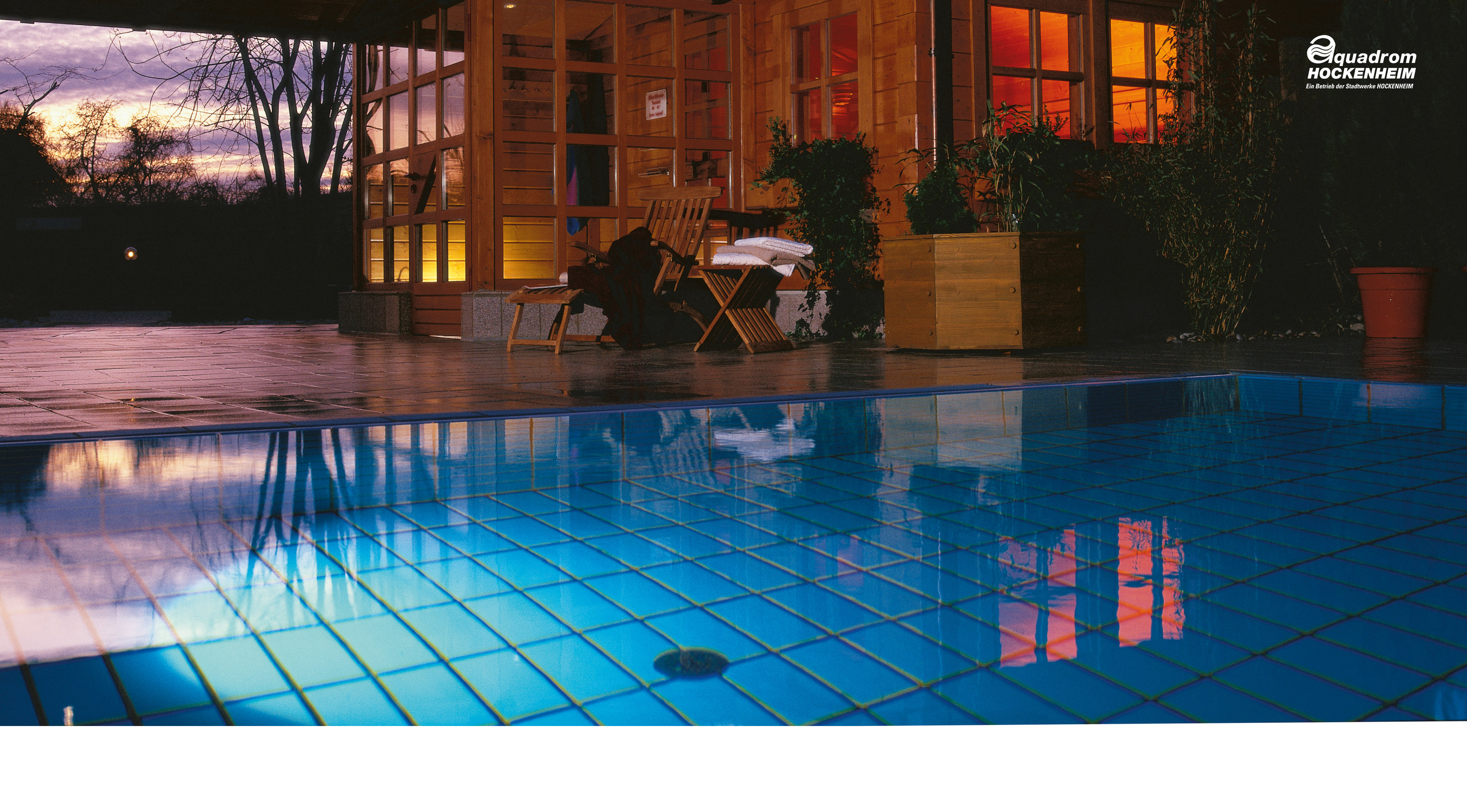 Projekt Webdesign Aquadrom Hockenheim Referenz