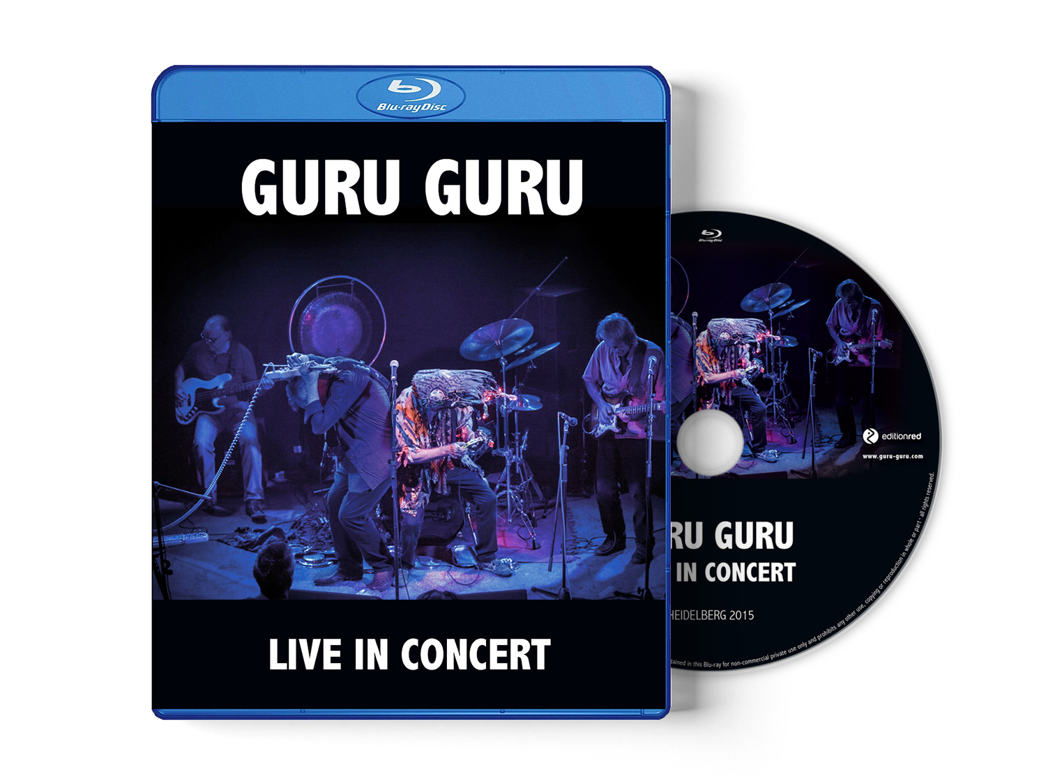 Guru Guru - Live in Concert Blu-ray - Heidelberg