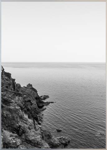 Nabil Zitouni Fineart Print Artwork Limited Edition framed - Enriscado no. 1 - 140 x 100 cm